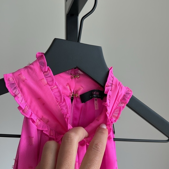 Trina Turk hot pink dress size XS excellent condition - Picture 4 of 5